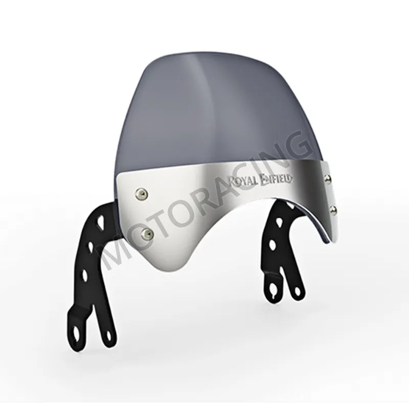 ΖΕΛΑΤΙΝΑ / ΠΑΡΜΠΡΙΖ ROYAL ENFIELD INTERCEPTOR 650 FLYSCREEN ΣΚΟΥΡΟ ΦΙΜΕ ΧΑΜΗΛΟ ΓΝΗΣΙΟ