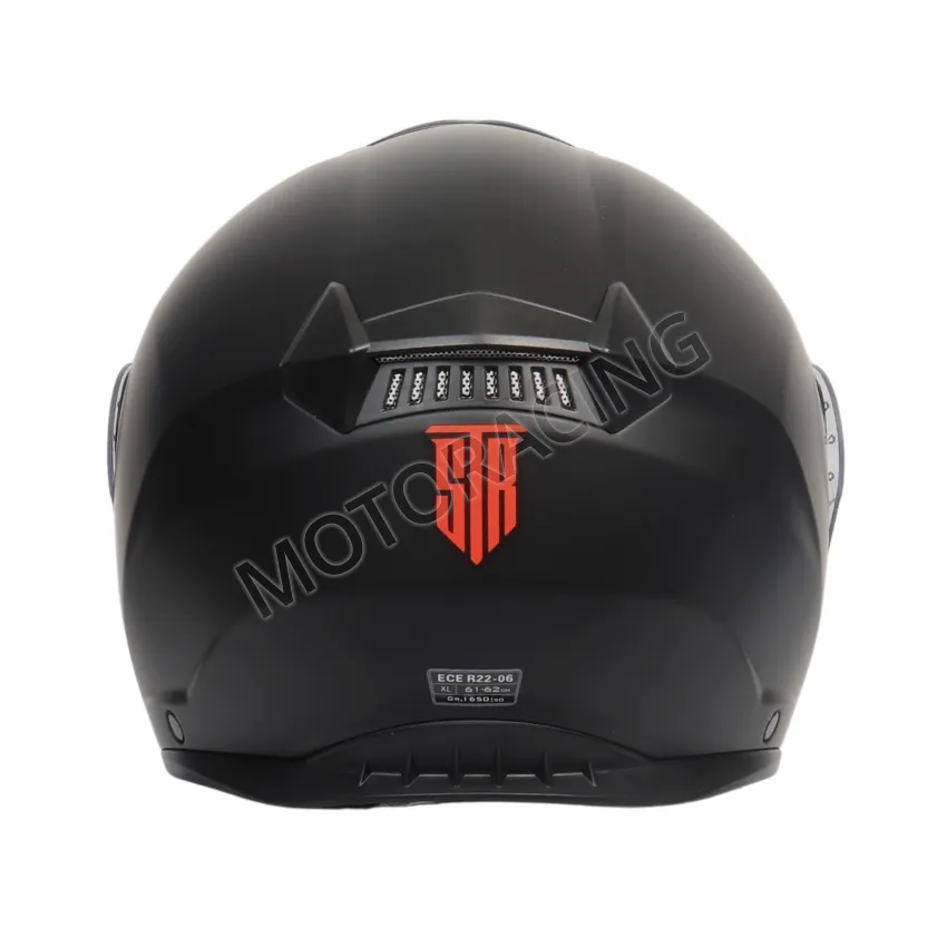 ΚΡΑΝΟΣ ΜΗΧΑΝΗΣ ΣΠΑΣΤΟ STR VELOCE ΜΑΥΡΟ ΜΑΤ ΜΕ ΕΣΩΤΕΡΙΚΗ ΖΕΛΑΤΙΝΑ ΦΙΜΕ