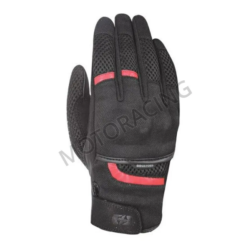 ΓΑΝΤΙΑ ΜΗΧΑΝΗΣ OXFORD BRISBANE AIR ΜΑΥΡΟ - ΚΟΚΚΙΝΟ