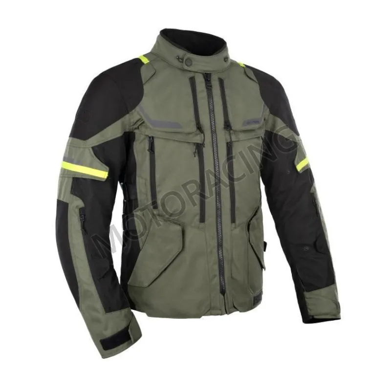 ΜΠΟΥΦΑΝ ΜΗΧΑΝΗΣ OXFORD ROCKLAND ΧΑΚΙ - ΜΑΥΡΟ - ΚΙΤΡΙΝΟ