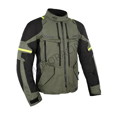 ΜΠΟΥΦΑΝ ΜΗΧΑΝΗΣ OXFORD ROCKLAND ΧΑΚΙ - ΜΑΥΡΟ - ΚΙΤΡΙΝΟ