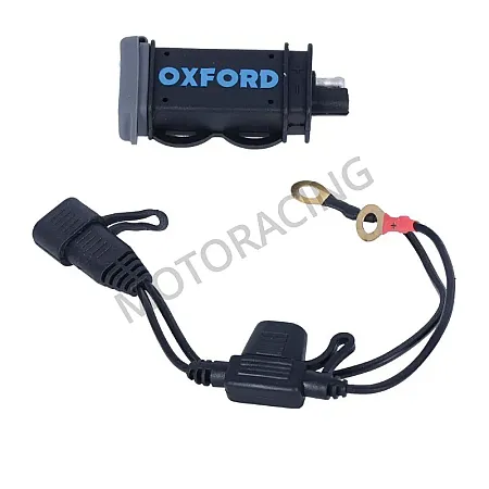 ΚΙΤ ΦΟΡΤΙΣΗΣ USB ΜΗΧΑΝΗΣ ΤΥΠΟΣ A 2.1 AMP FUSED POWER CHARGING KIT EL114 OXFORD