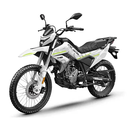 CF MOTO DUAL 250 POLAR WHITE