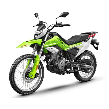 CF MOTO DUAL 250 LIME GREEN