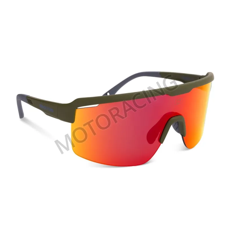 ΓΥΑΛΙΑ ΗΛΙΟΥ PAVE FRAME MIRROR LENS SUNGLASSES SU005 OXFORD ΠΡΑΣΙΝΟ-ΠΟΡΤΟΚΑΛΙ