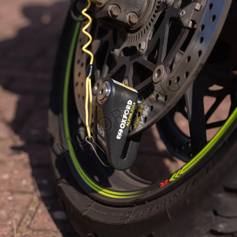 ΚΛΕΙΔΑΡΙΑ ΜΗΧΑΝΗΣ ΔΙΣΚΟΠΛΑΚΑΣ ALPHA DISC LOCK 14MM OXFORD LK275 ΜΑΥΡΗ