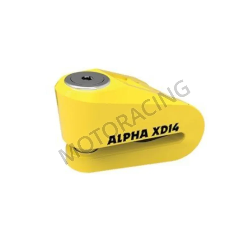 ΚΛΕΙΔΑΡΙΑ ΜΗΧΑΝΗΣ ΔΙΣΚΟΠΛΑΚΑΣ ALPHA DISC LOCK 14MM OXFORD LK276 ΚΙΤΡΙΝΗ