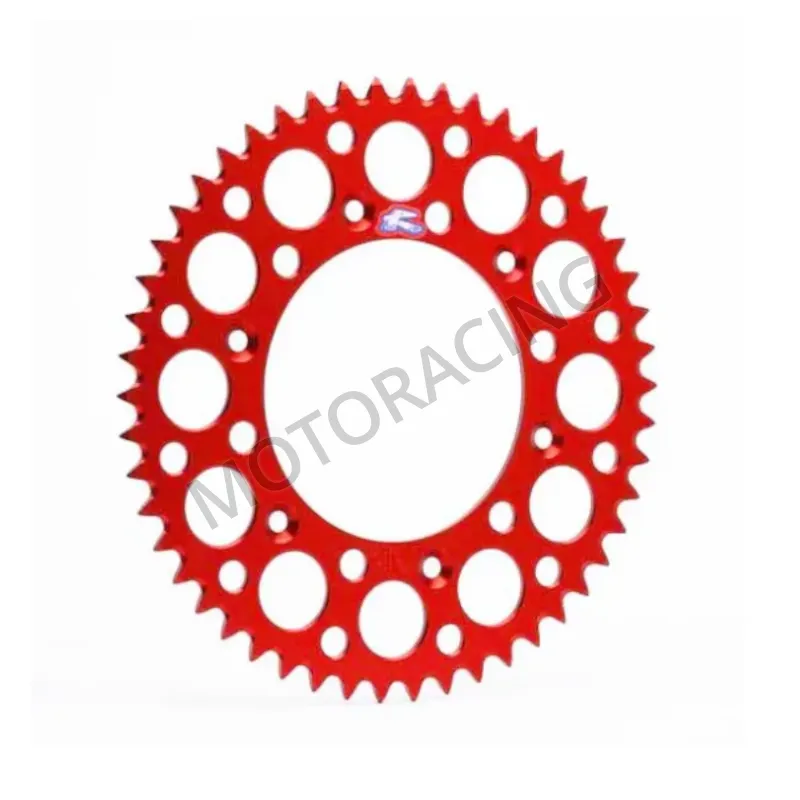 ΓΡΑΝΑΖΙ ΠΙΣΩ HONDA CRF 250R 04'-23' / CRF 250X 04'-17' / CRF 450R 02'-23' / CRF 450X 05'-19' RENTHAL 48 ΔΟΝΤΙΑ ΚΟΚΚΙΝΟ