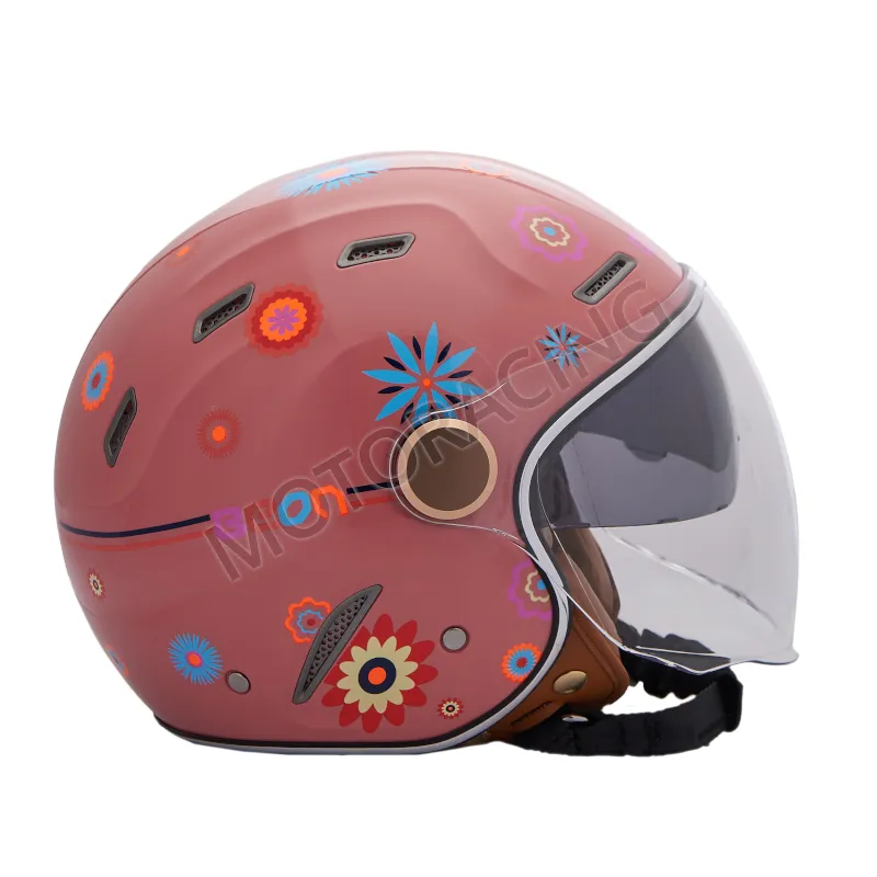 ΚΡΑΝΟΣ ΜΗΧΑΝΗΣ ΑΝΟΙΧΤΟ BEON B-122 ΡΟΖ FLOWER ΜΕ ΕΣΩΤΕΡΙΚΗ ΖΕΛΑΤΙΝΑ ΦΙΜΕ