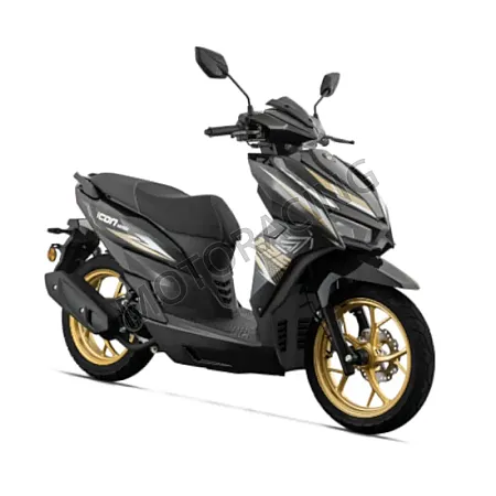 KEEWAY ICON 125S E5+ A/C CBS ΜΑΥΡΟ