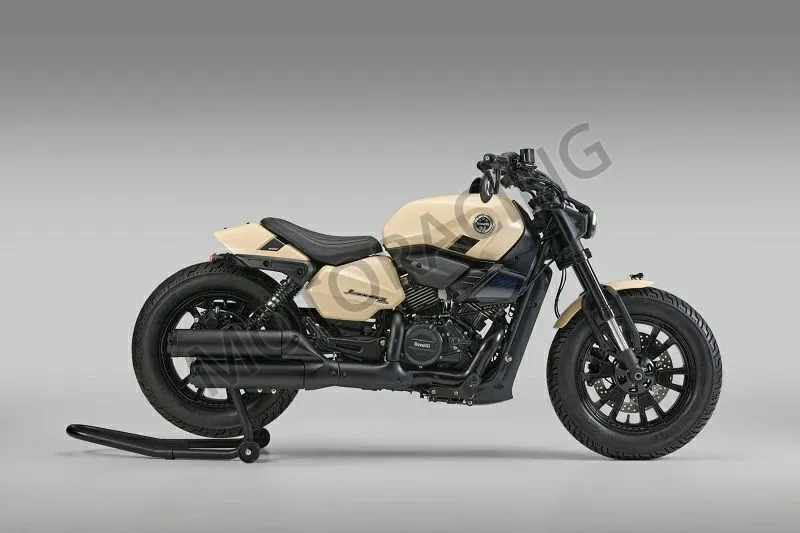 BENELLI LEONCINO BOBBER 400 E5+ ΚΑΦΕ ΚΡΕΜ