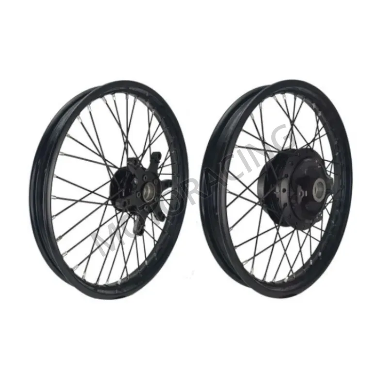 ΣΕΤ ΤΡΟΧΟΙ HONDA GTR 150 ΜΕ ΜΑΥΡΟ ΣΤΕΦΑΝΙ & ΑΧΤΙΝΕΣ ΧΩΡΙΣ ΡΟΥΛΕΜΑΝ UNION