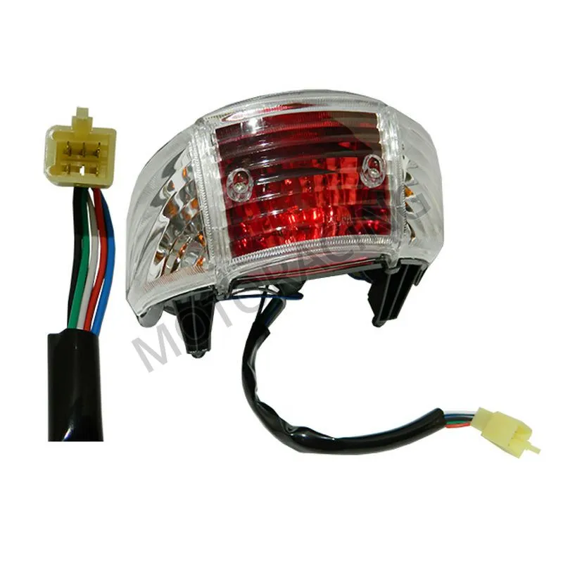 ΦΑΝΑΡΙ ΣΤΟΠ HONDA SUPRA 100 ΚΑΘΑΡΟ ΚΡΥΣΤΑΛΛΟ-ΚΟΚΚΙΝΟ