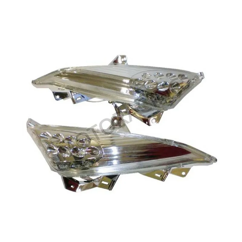 ΦΛΑΣ YAMAHA T-MAX 500 01'-11' ΜΠΡΟΣΤΑ ΚΑΘΑΡΟ ΚΡΥΣΤΑΛΛΟ LED