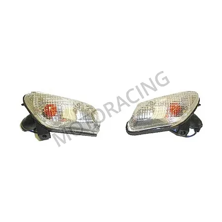 ΦΛΑΣ YAMAHA CRYPTON-R 105 ΜΠΡΟΣΤΑ ΔΕΞΙΟ / ΑΡΙΣΤΕΡΟ ΚΑΘΑΡΟ ΚΡΥΣΤΑΛΛΟ