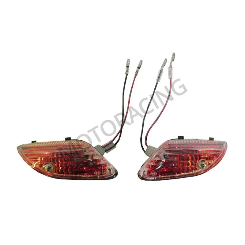 ΦΛΑΣ YAMAHA CRYPTON-R 105 ΜΠΡΟΣΤΑ ΔΕΞΙΟ / ΑΡΙΣΤΕΡΟ ΚΑΘΑΡΟ ΚΡΥΣΤΑΛΛΟ ΚΟΚΚΙΝΟ