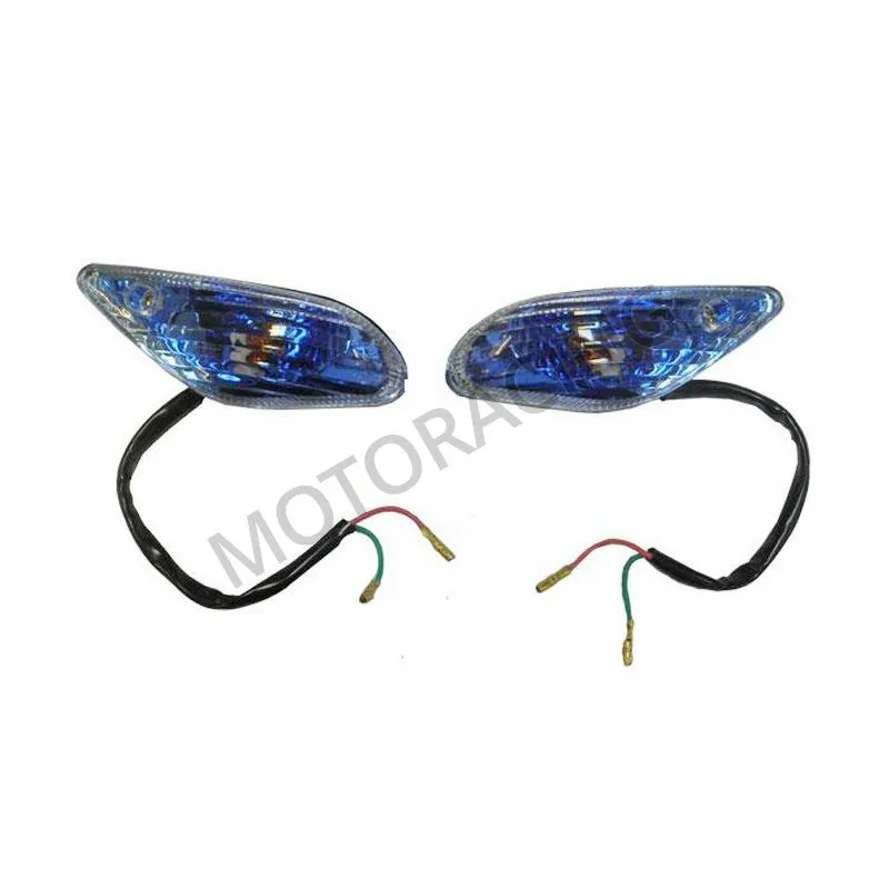 ΦΛΑΣ YAMAHA Z-125 ΜΠΡΟΣΤΑ ΔΕΞΙΟ / ΑΡΙΣΤΕΡΟ ΚΑΘΑΡΟ ΚΡΥΣΤΑΛΛΟ ΜΠΛΕ