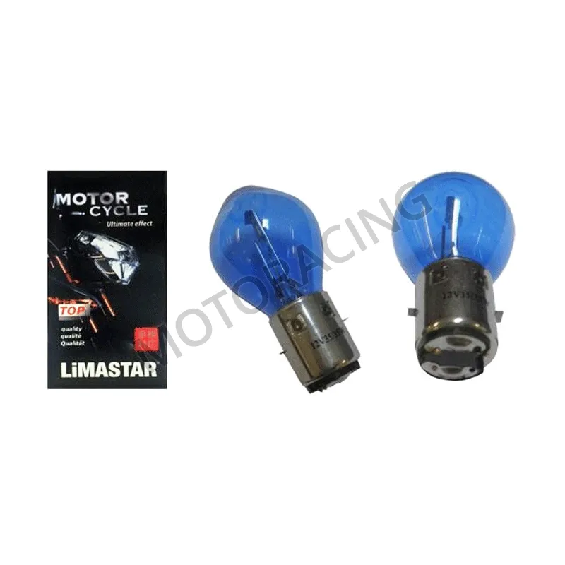 ΛΑΜΠΑ HONDA INNOVA 125 / INNOVA 125i INJECTION / YAMAHA CRYPTON-R 115 LIMASTAR 12V 35/35W ΜΠΛΕ ΠΑΓΟΥ