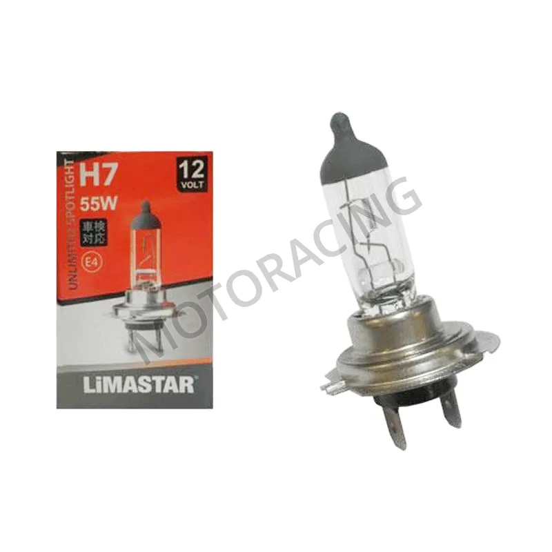 ΛΑΜΠΑ GILERA RUNNER 50 01'-11' LIMASTAR 12V 55W H7 ΗΑLOGEN CLEAR 1τεμ