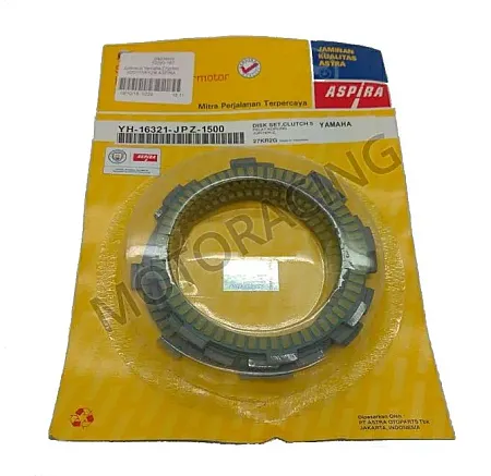 ΣΕΤ ΔΙΣΚΟΙ ΣΥΜΠΛΕΚΤΗ YAMAHA CRYPTON-R 115 ASPIRA ( 5 ΤΜΧ )