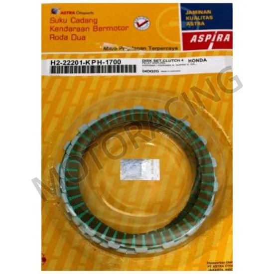 ΣΕΤ ΔΙΣΚΟΙ ΣΥΜΠΛΕΚΤΗ HONDA INNOVA 125 / INNOVA 125i INJECTION ASPIRA