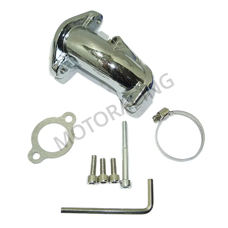 ΕΙΣΑΓΩΓΗ ΚΑΡΜΠΥΡΑΤΕΡ YAMAHA YP 250 ABS MAJESTY 03' / YP 250R ie Lc 4T X-MAX 10'-15' ΧΡΩΜΙΟ