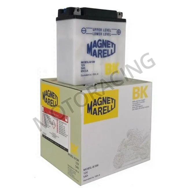 ΜΠΑΤΑΡΙΑ YAMAHA CRYPTON-R 105 / CRYPTON-R 115 / HONDA SUPRA 100 /  MODENAS KRISS II 115 MAGNETI MARELLI 12V 5Ah MOB5L-B ΜΕ ΥΓΡΑ