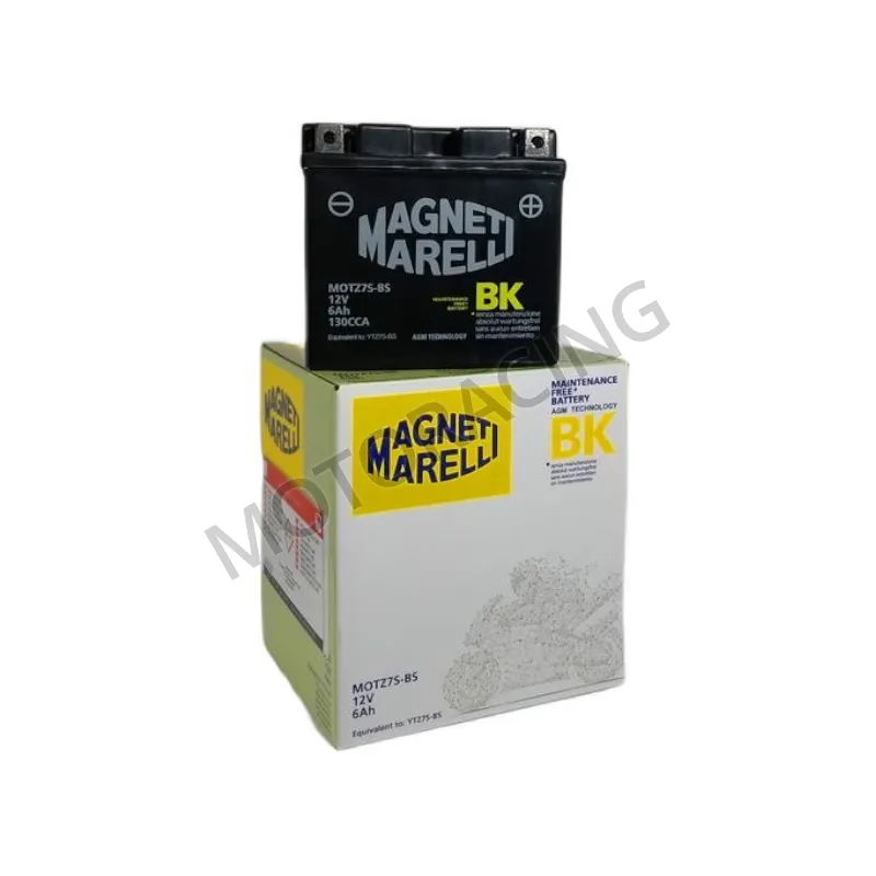 ΜΠΑΤΑΡΙΑ KAWASAKI ZX-10R 11'-13' / HONDA CBR 1000RR 08'-15' / CRF 450X 05'-13' MAGNETI MARELLI 12V 6Ah MOTZ7S-BS ΜΕ ΥΓΡΑ