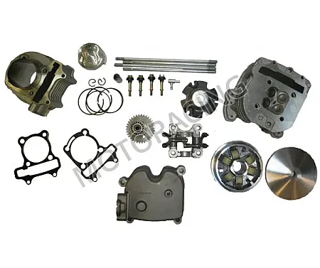 ΣΕΤ ΚΥΛΙΝΔΡΟΠΙΣΤΟΝΟ KYMCO AGILITY 125 06'-12' / AGILITY CITY 125 08'-13' 62MΜ ΜΕ ΚΕΦΑΛΗ ΚΑΙ ΚΟΠΛΕΡ