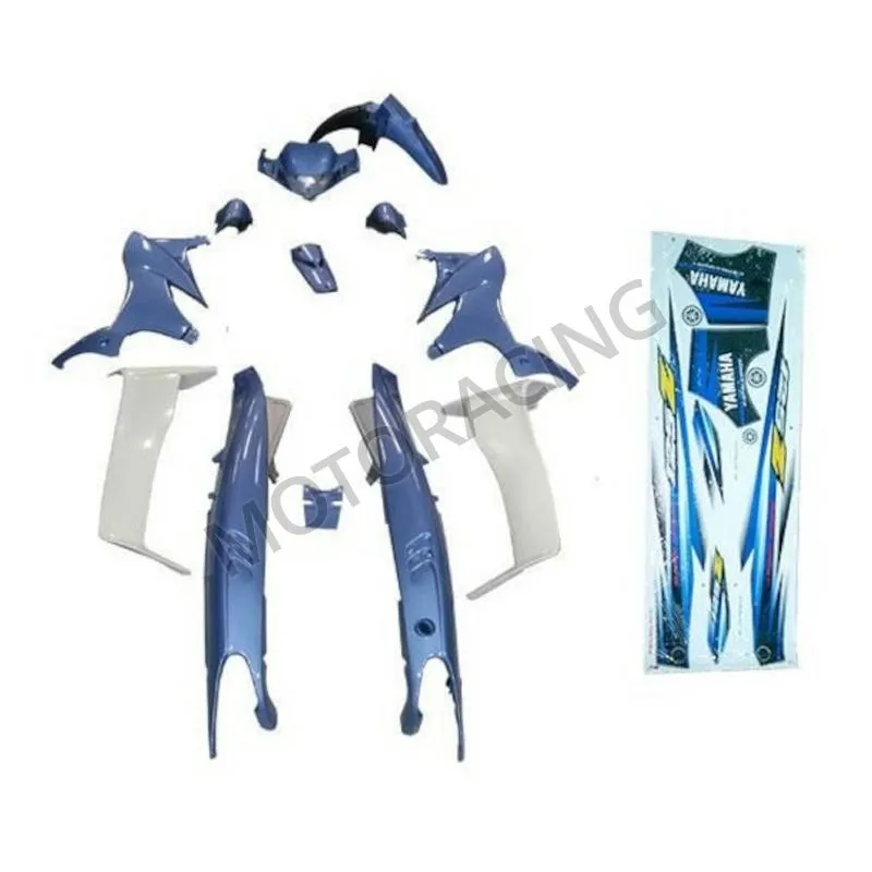 ΚΟΥΣΤΟΥΜΙ YAMAHA Z 125 ΣΙΕΛ ΜΕΤΑΛΛΙΚΟ / ΜΠΛΕ ΗΛΕΚΤΡΙΚ ΜΕ ΑΥΤΟΚΟΛΗΤΑ (12 ΤΜΧ) ( ΤΑΪΛΑΝΔΗΣ )