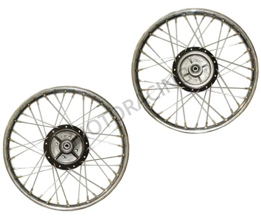 ΤΡΟΧΟΣ ΠΙΣΩ KAWASAKI KAZE-R 115 / MODENAS KRISS II 115 ΜΕ ΡΟΥΛΕΜΑΝ ΑΣΗΜΙ