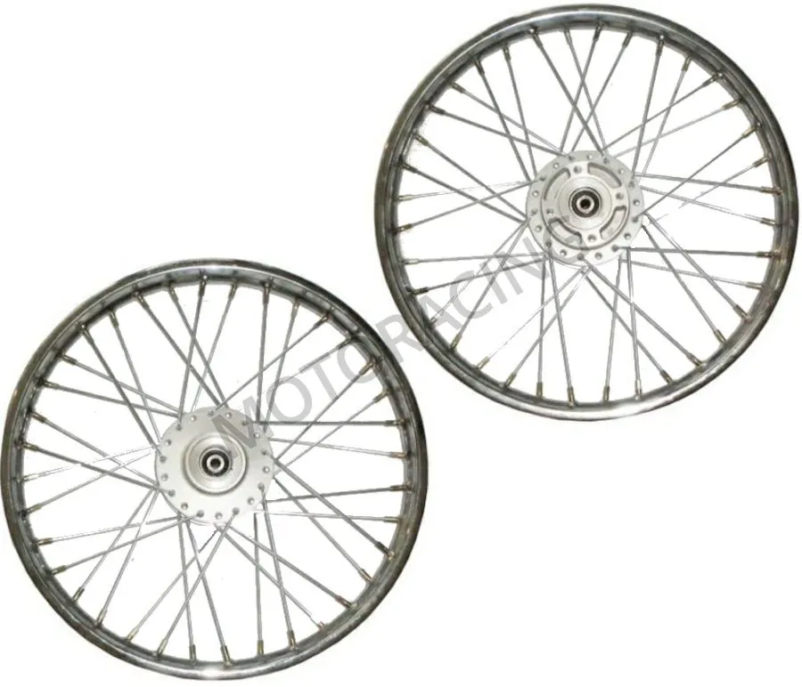 ΤΡΟΧΟΣ ΜΠΡΟΣΤΑ YAMAHA Z 125 ΜΕ ΡΟΥΛΕΜΑΝ ΑΣΗΜΙ