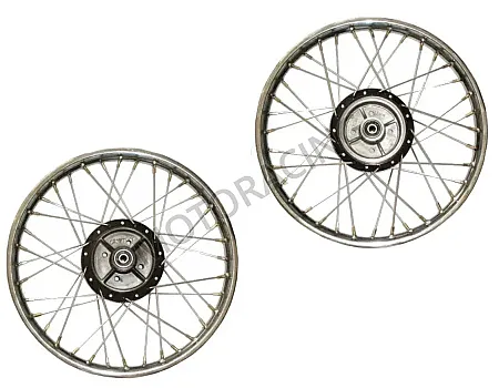 ΤΡΟΧΟΣ ΠΙΣΩ YAMAHA CRYPTON-R 105 ΜΕ ΡΟΥΛΕΜΑΝ ΜΑΥΡΟΣ