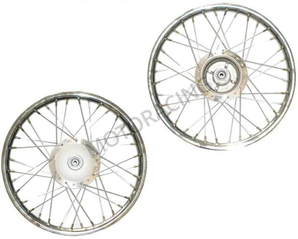 ΤΡΟΧΟΣ ΜΠΡΟΣΤΑ HONDA GLX 50 / C-50 12V ΜΕ ΡΟΥΛΕΜΑΝ ΑΣΗΜΙ