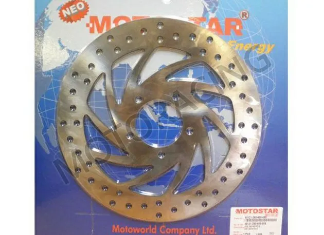 ΔΙΣΚΟΠΛΑΚΑ ΜΠΡΟΣΤΑ APRILIA SCARABEO 250 06'-10' / SCARABEO 500 03'-10' / SPORTCITY 250 06'-10' MOTOSTAR