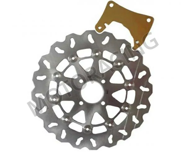 ΔΙΣΚΟΠΛΑΚΑ ΜΠΡΟΣΤΑ YAMAHA CRYPTON-X 135 ΜΕ ΑΝΤΑΠΤΟΡΑ ΧΡΥΣΟ