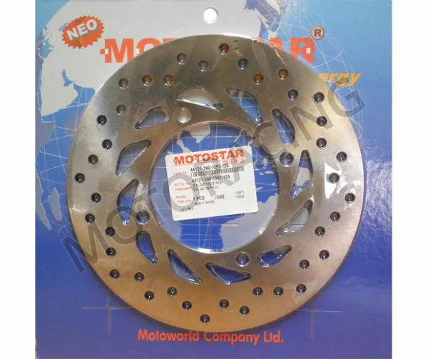 ΔΙΣΚΟΠΛΑΚΑ ΠΙΣΩ HONDA XLV 700 TRANSALP 08'-13' / CB 900 HORNET 02'-07' / SH 150 09'-16' MOTOSTAR