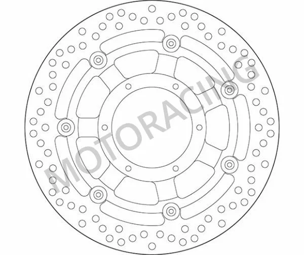 ΔΙΣΚΟΠΛΑΚΑ ΜΠΡΟΣΤΑ SBS HONDA CBF 1000 06'-12' / CBF 600S 08'-10' / CBR 250R 11'-13'