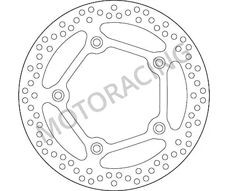 ΔΙΣΚΟΠΛΑΚΑ ΠΙΣΩ SBS YAMAHA XP 530ie Lc 4T T-MAX 12'-15'