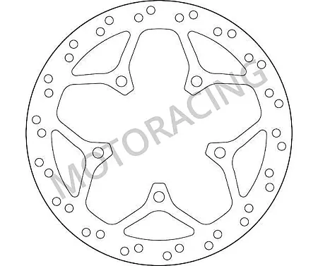 ΔΙΣΚΟΠΛΑΚΑ ΠΙΣΩ SBS SYM CITYCOM 300 08'-12'