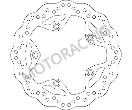 ΔΙΣΚΟΠΛΑΚΑ ΜΠΡΟΣΤΑ SBS SYM MAXSYM 400 11'-19' / MAXSYM 600 14'-15'