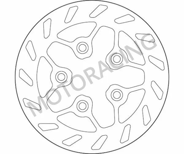 ΔΙΣΚΟΠΛΑΚΑ ΜΠΡΟΣΤΑ SBS SYM SYMPHONY 125 09'-16' / SYMPHONY 150 09'-16' / JET4 125 10'-15'