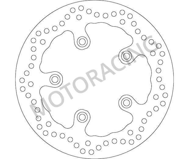 ΔΙΣΚΟΠΛΑΚΑ ΜΠΡΟΣΤΑ SBS KYMCO XCITING 300 08'-09' / XCITING 500 05'-13'