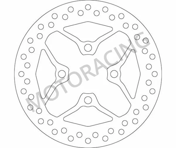 ΔΙΣΚΟΠΛΑΚΑ ΜΠΡΟΣΤΑ SBS HONDA PCX 125ie 12'-14' / PCX 150ie 12'-16' / WAVE 110 / SUPRA-X 125i