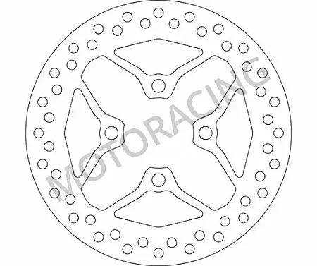 ΔΙΣΚΟΠΛΑΚΑ ΜΠΡΟΣΤΑ SBS HONDA PCX 125ie 12'-14' / PCX 150ie 12'-16' / WAVE 110 / SUPRA-X 125i