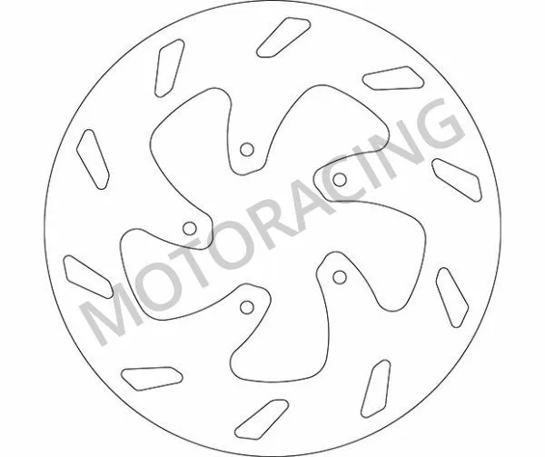 ΔΙΣΚΟΠΛΑΚΑ ΜΠΡΟΣΤΑ SBS GILERA RUNNER 50 01'-06' / RUNNER VX 125 01'-09' / PIAGGIO SKIPPER 150 98'-05'