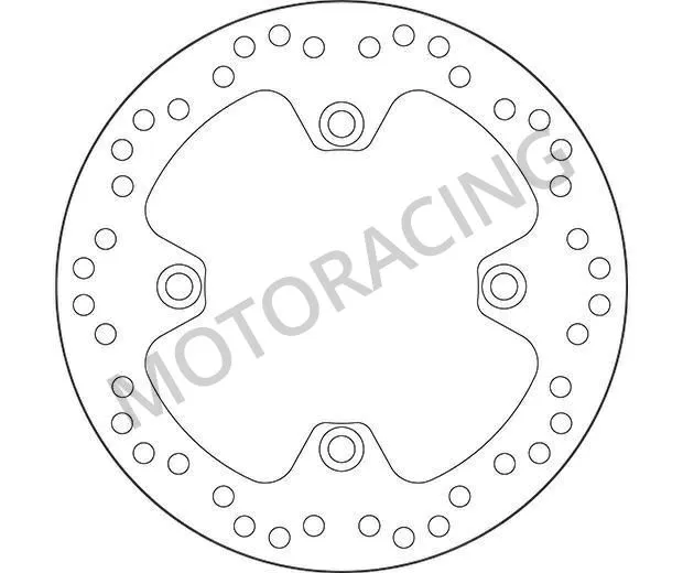 ΔΙΣΚΟΠΛΑΚΑ ΜΠΡΟΣΤΑ SBS HONDA SH 125 00'-08' / SH 150 01'-08' / DYLAN 150 01'-06'