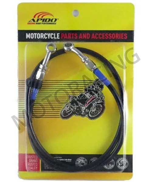 ΣΩΛΗΝΑΚΙ ΦΡΕΝΟΥ YAMAHA CRYPTON-X 135 / CRYPTON-R 115 / HONDA INNOVA 125 / MODENAS KRISS 115 ΜΑΥΡΟ APIDΟ