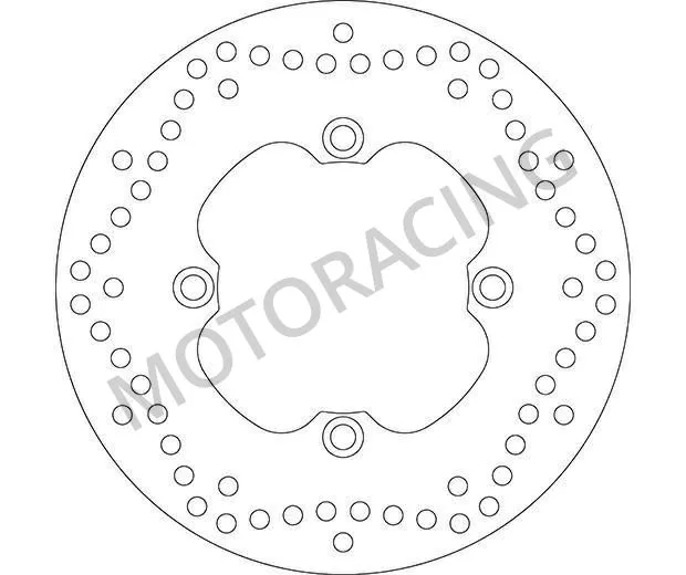 ΔΙΣΚΟΠΛΑΚΑ ΠΙΣΩ SBS HONDA XLV 700 TRANSALP 08'-13' / CB 900 HORNET 02'-07' / SH 150 09'-16'
