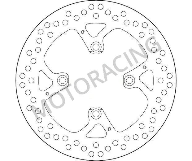 ΔΙΣΚΟΠΛΑΚΑ ΠΙΣΩ SBS DUCATI MULTISTRADA 1200 10'-12'